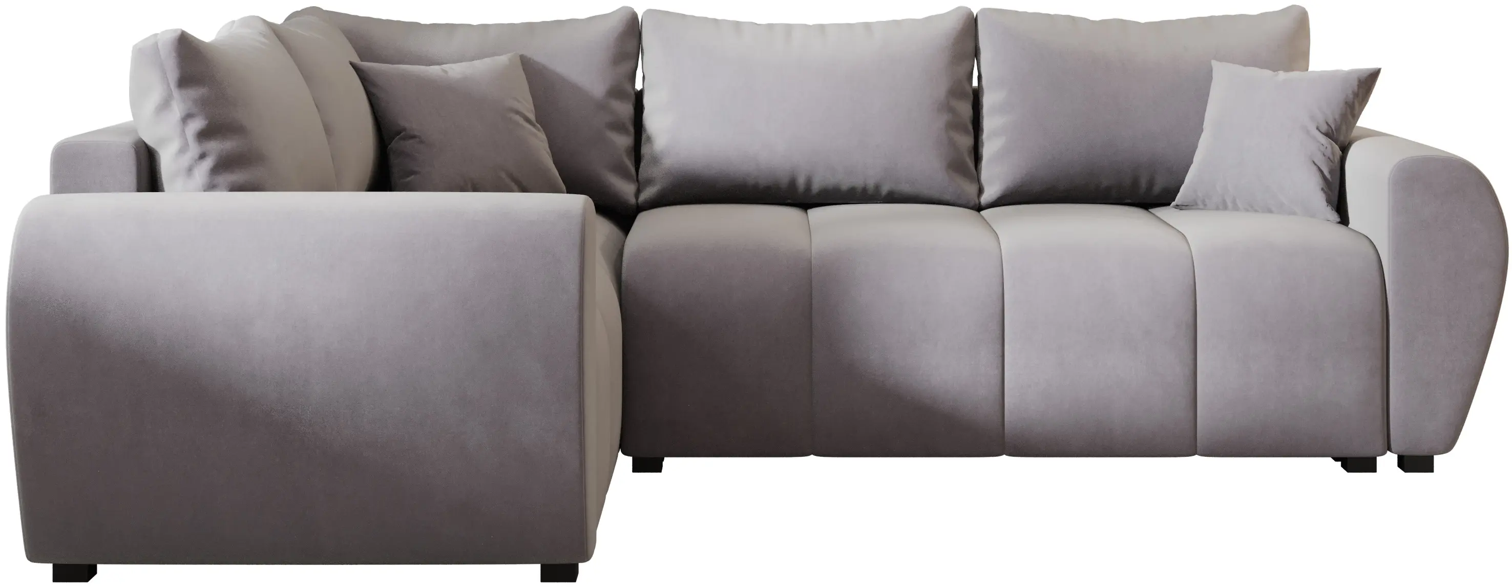 Диван угловой Space Meble Molisa L Plus Itaka 50 (Gray Light)