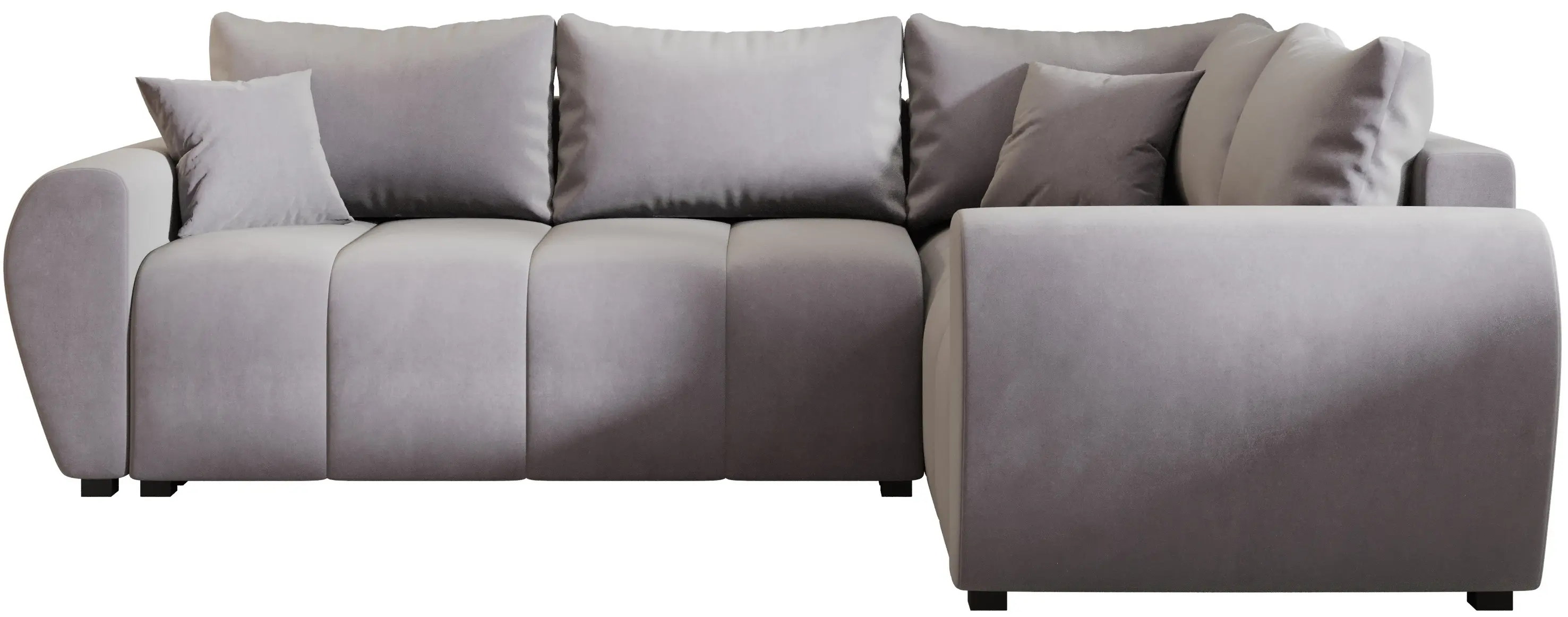 Canapea de colt Space Meble Molisa L Plus Itaka 50 Right (Light Gray) - 3