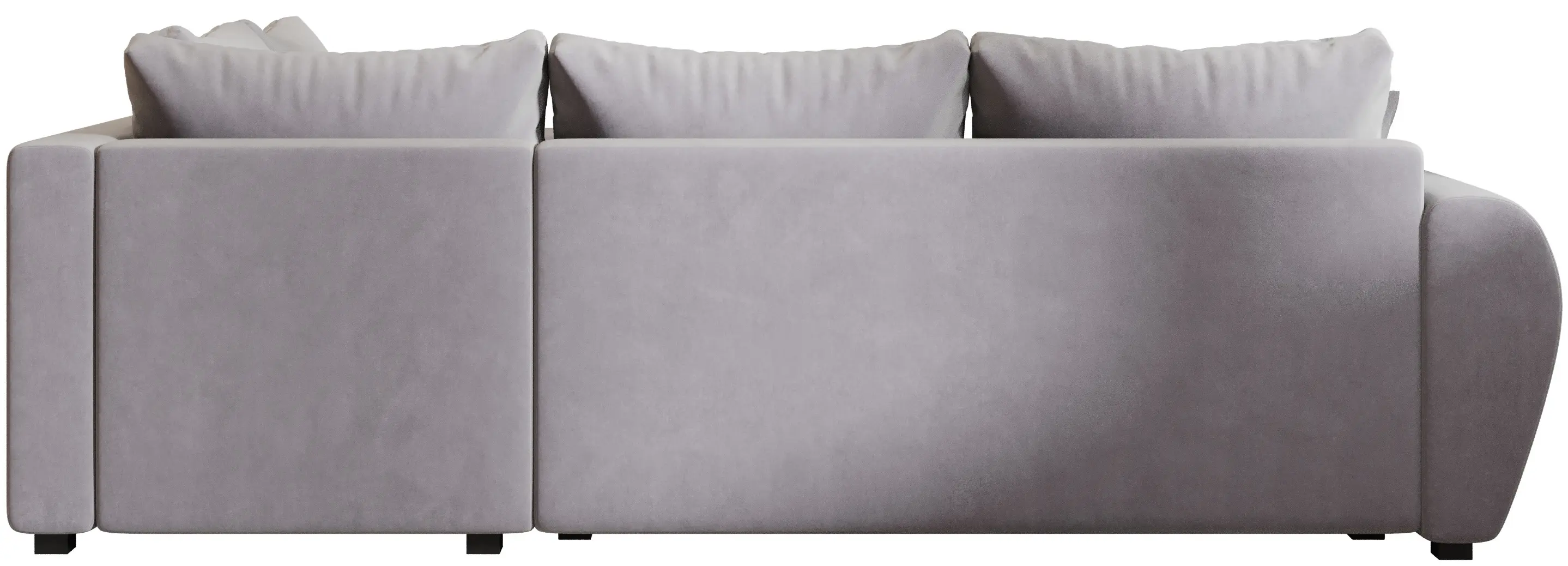 Canapea de colt Space Meble Molisa L Plus Itaka 50 Right (Light Gray) - 4