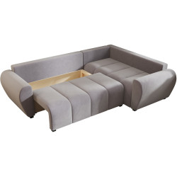 Canapea de colt Space Meble Molisa L Plus Itaka 50 Right (Light Gray) Thumb
