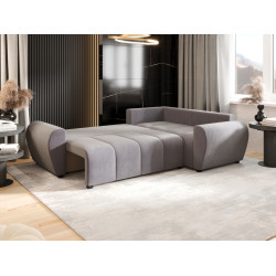 Canapea de colt Space Meble Molisa L Plus Itaka 50 Right (Light Gray) Thumb