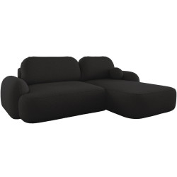 Canapea de colt Space Meble Molly L Terra Frotte 14 (Black) Thumb