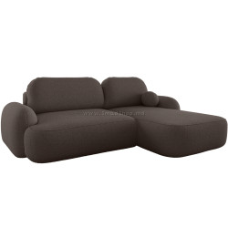 Canapea de colt Space Meble Molly L Terra Frotte 29 (Dark Grey)