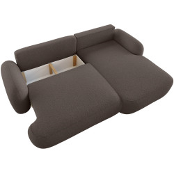Canapea de colt Space Meble Molly L Terra Frotte 29 (Dark Grey) Thumb