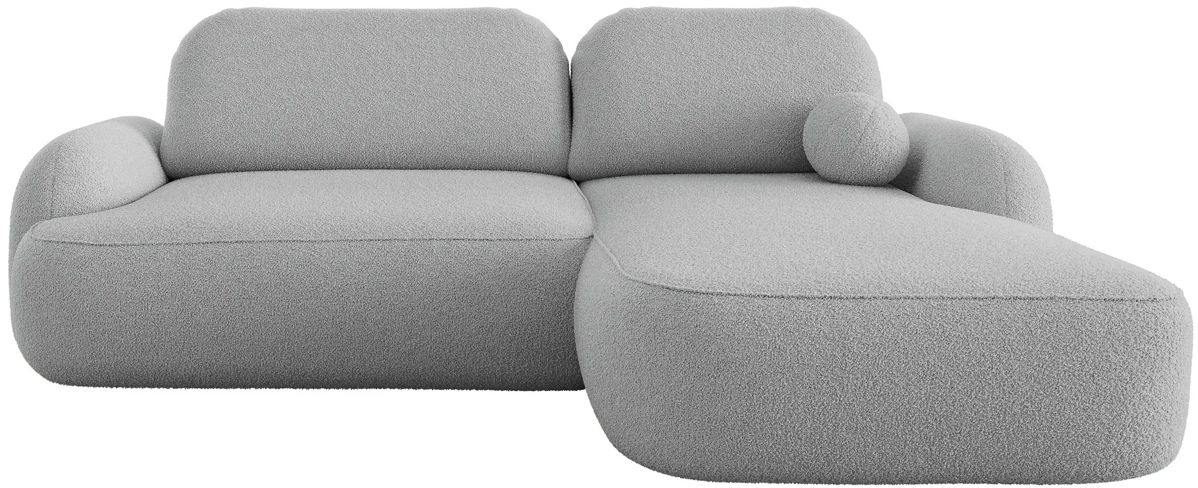 Canapea de colt Space Meble Molly L Terra Frotte 5 (Grey)