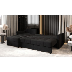 Диван угловой Space Meble Mos L Bis Cosmic 100 (Black) Thumb