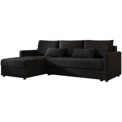 Диван угловой Space Meble Mos L Bis Cosmic 100 (Black) Thumb