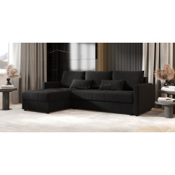 Диван угловой Space Meble Mos L Bis Cosmic 100 (Black)