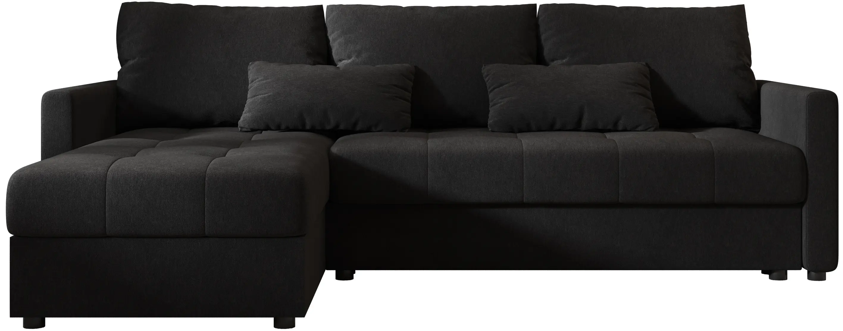 Диван угловой Space Meble Mos L Bis Cosmic 100 (Black)