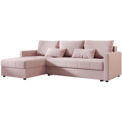 Диван угловой Space Meble Mos L Bis Cosmic 14 (Powder Pink) Thumb