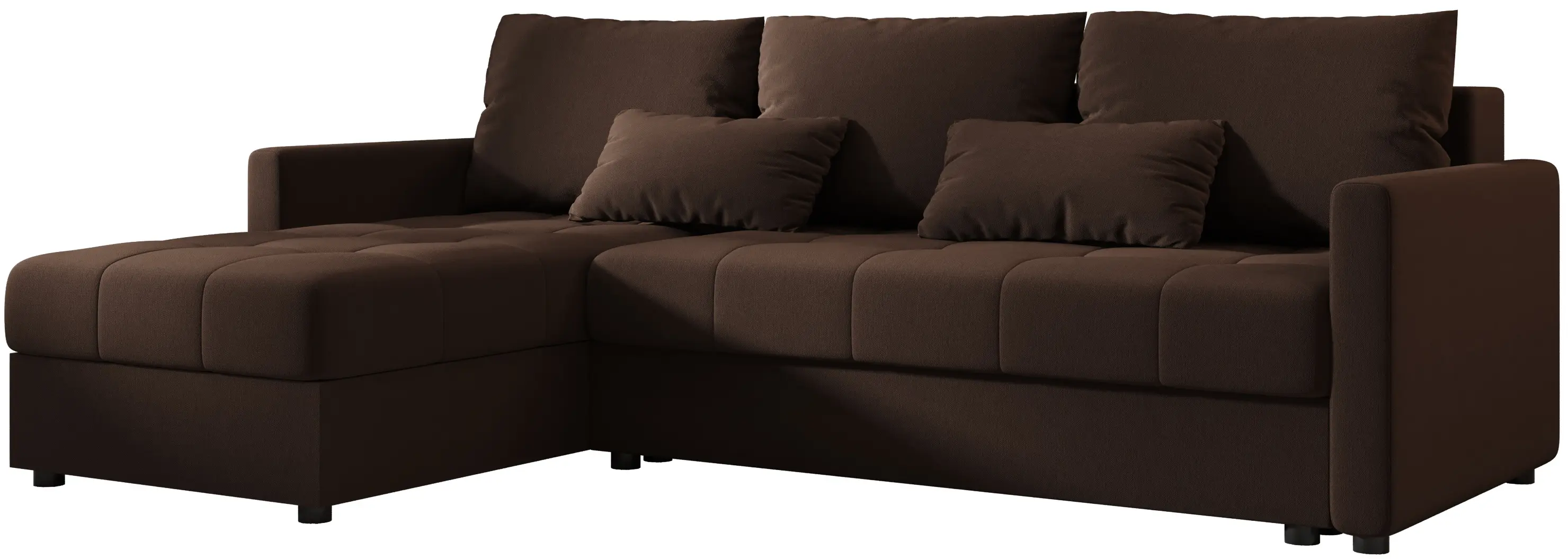 Canapea de colt Space Meble Mos L Bis Cosmic 800 (Brown)