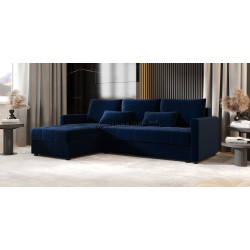 Canapea de colt Space Meble Mos L Bis Itaka 11 (Blue)