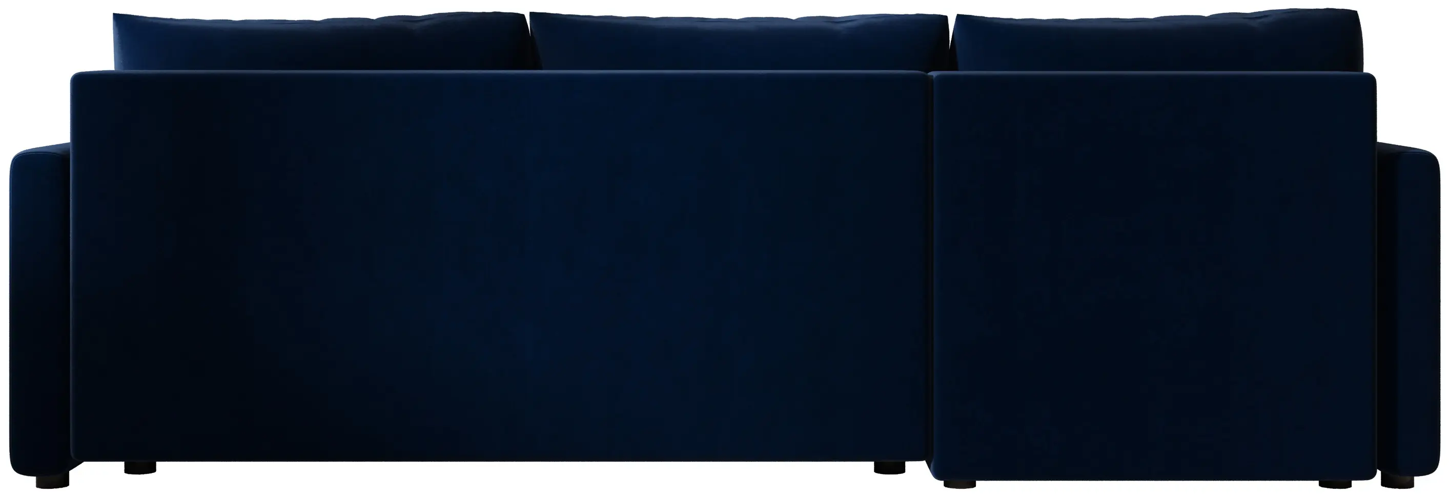 Canapea de colt Space Meble Mos L Bis Itaka 11 (Blue)