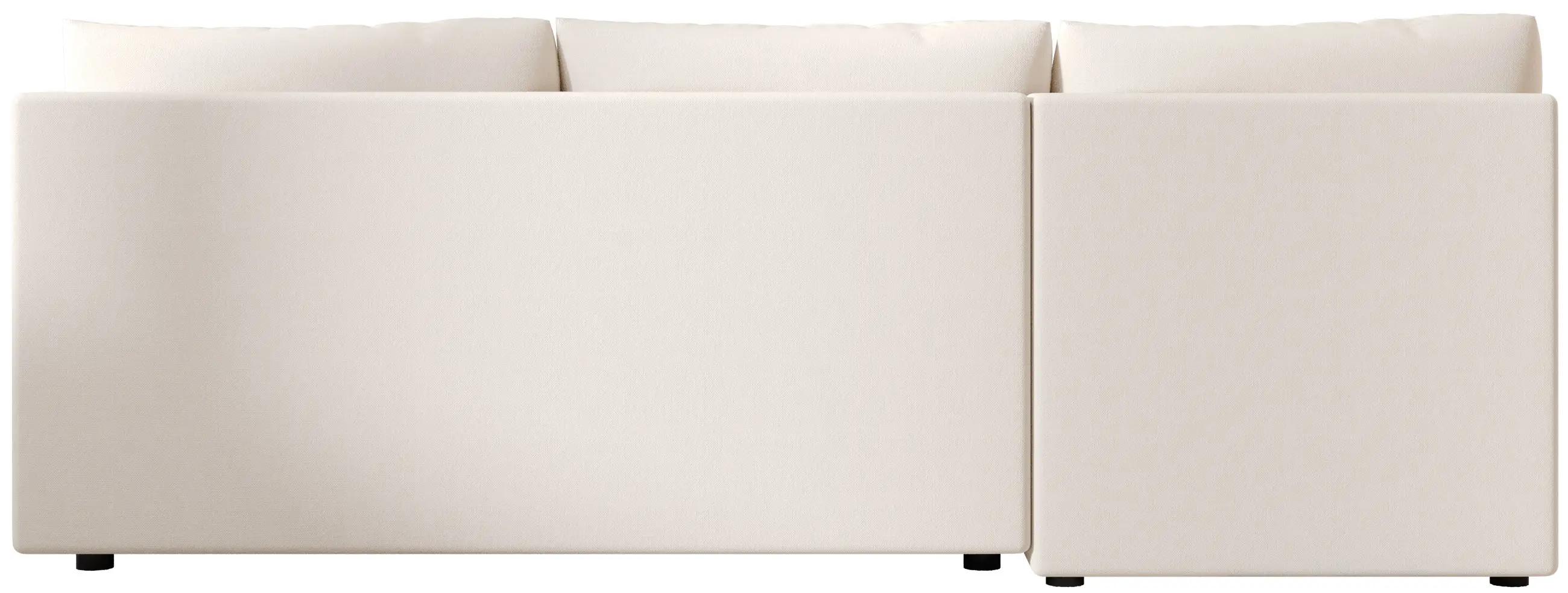 Canapea de colt Space Meble Mos L Cosmic 10 (Cream)