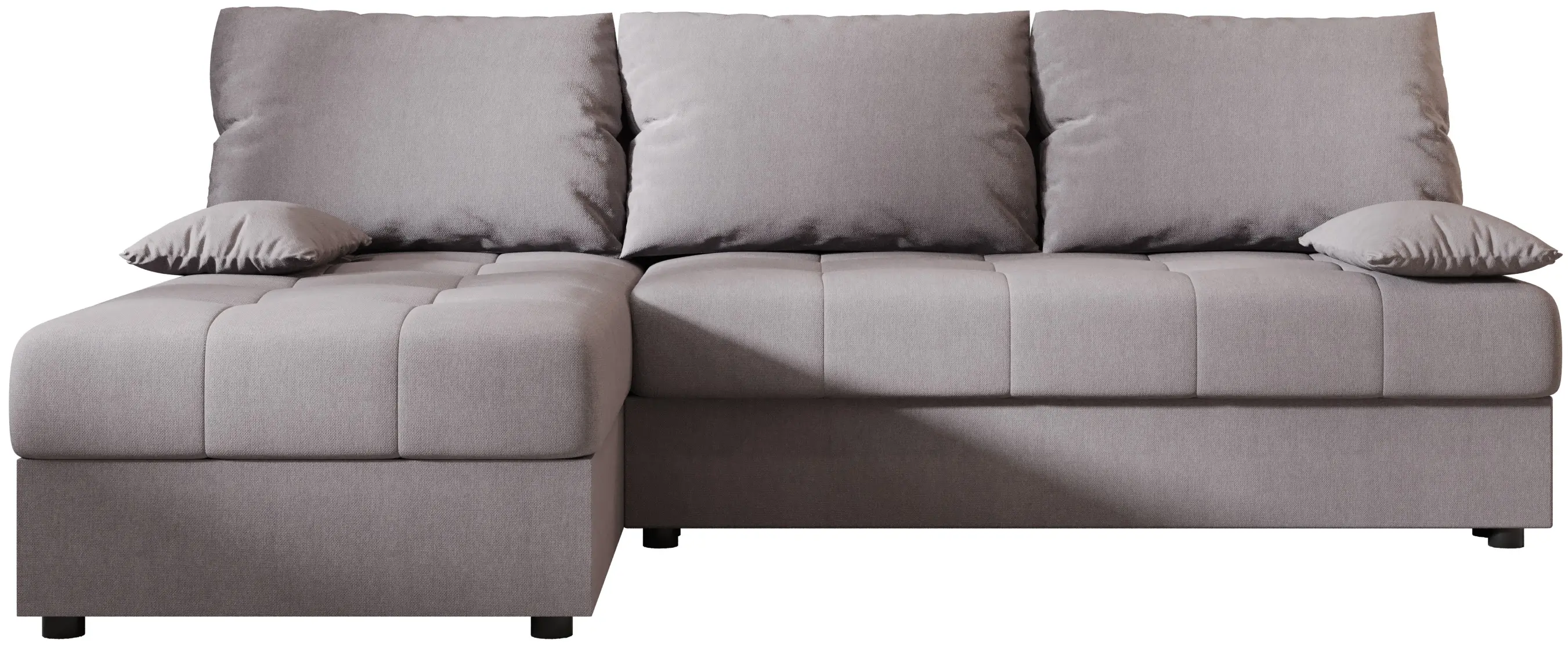 Canapea de colt Space Meble Mos L Cosmic 160 (Gray)