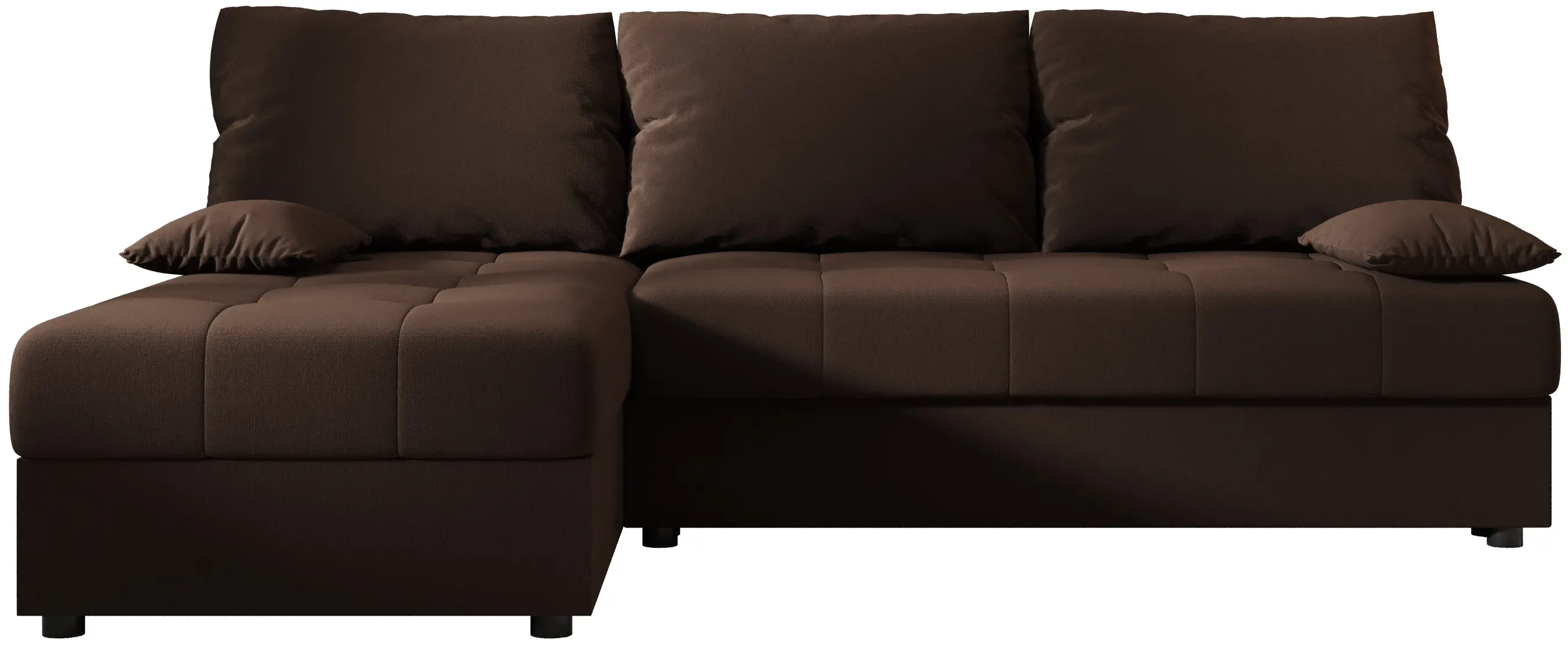 Canapea de colt Space Meble Mos L Cosmic 800 (Brown)