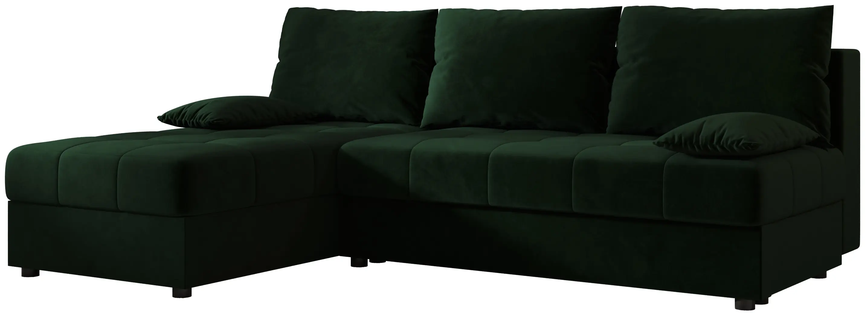 Диван угловой Space Meble Mos L Itaka 10 (Green Dark)