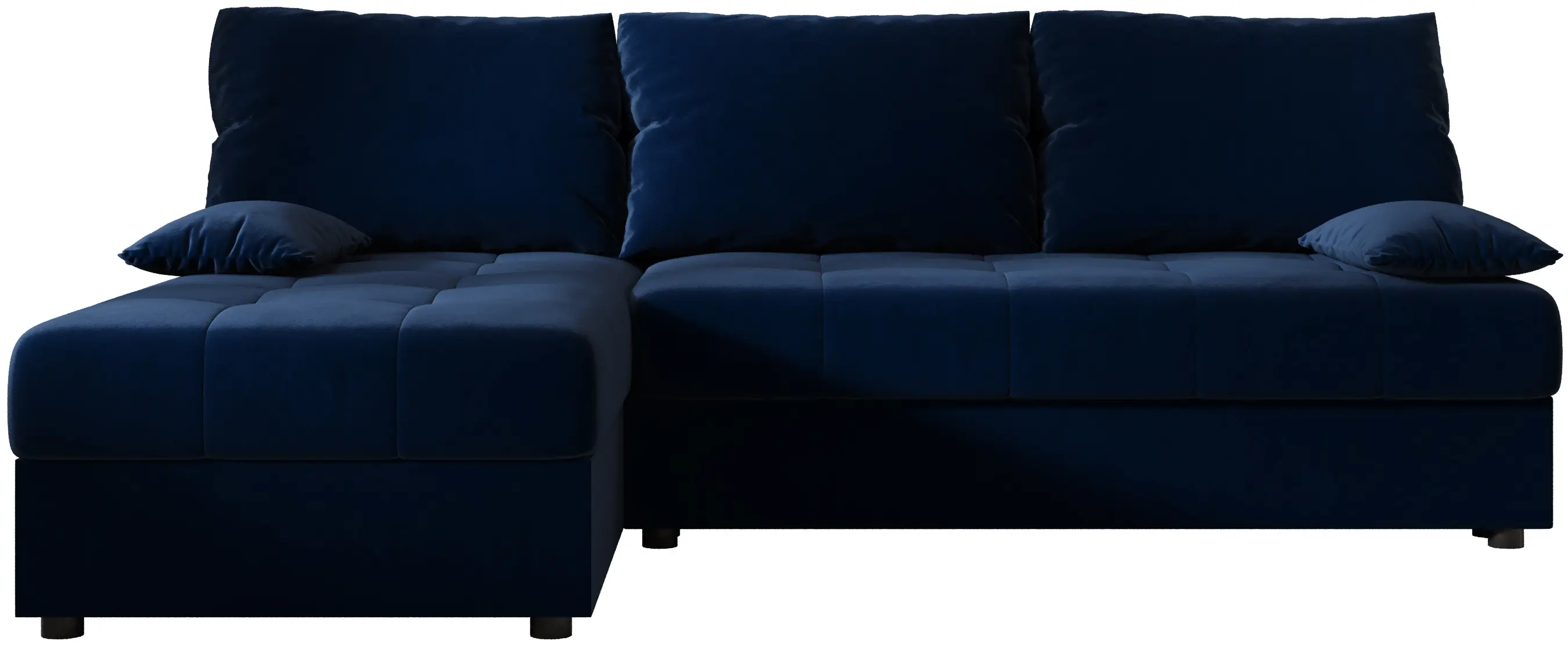 Canapea de colt Space Meble Mos L Itaka 11 (Blue)