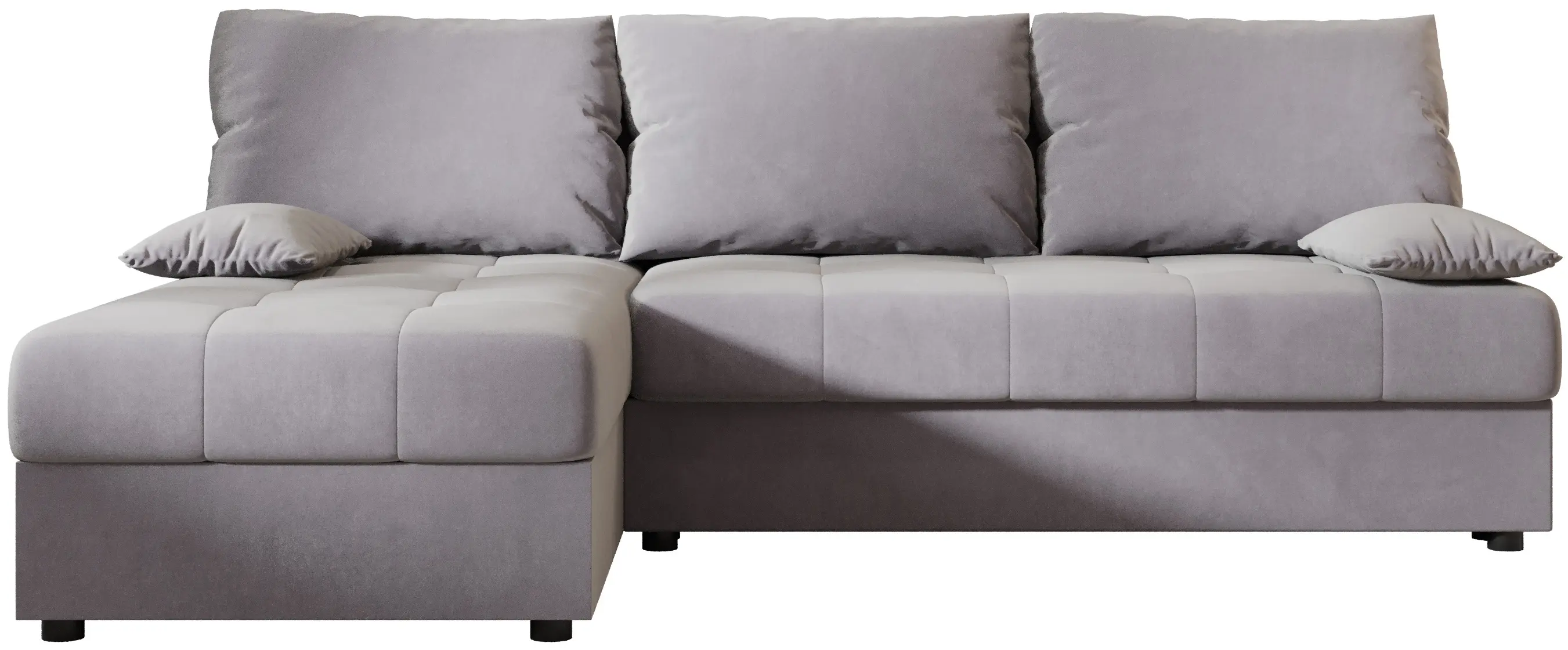 Canapea de colt Space Meble Mos L Itaka 50 (Gray Light)