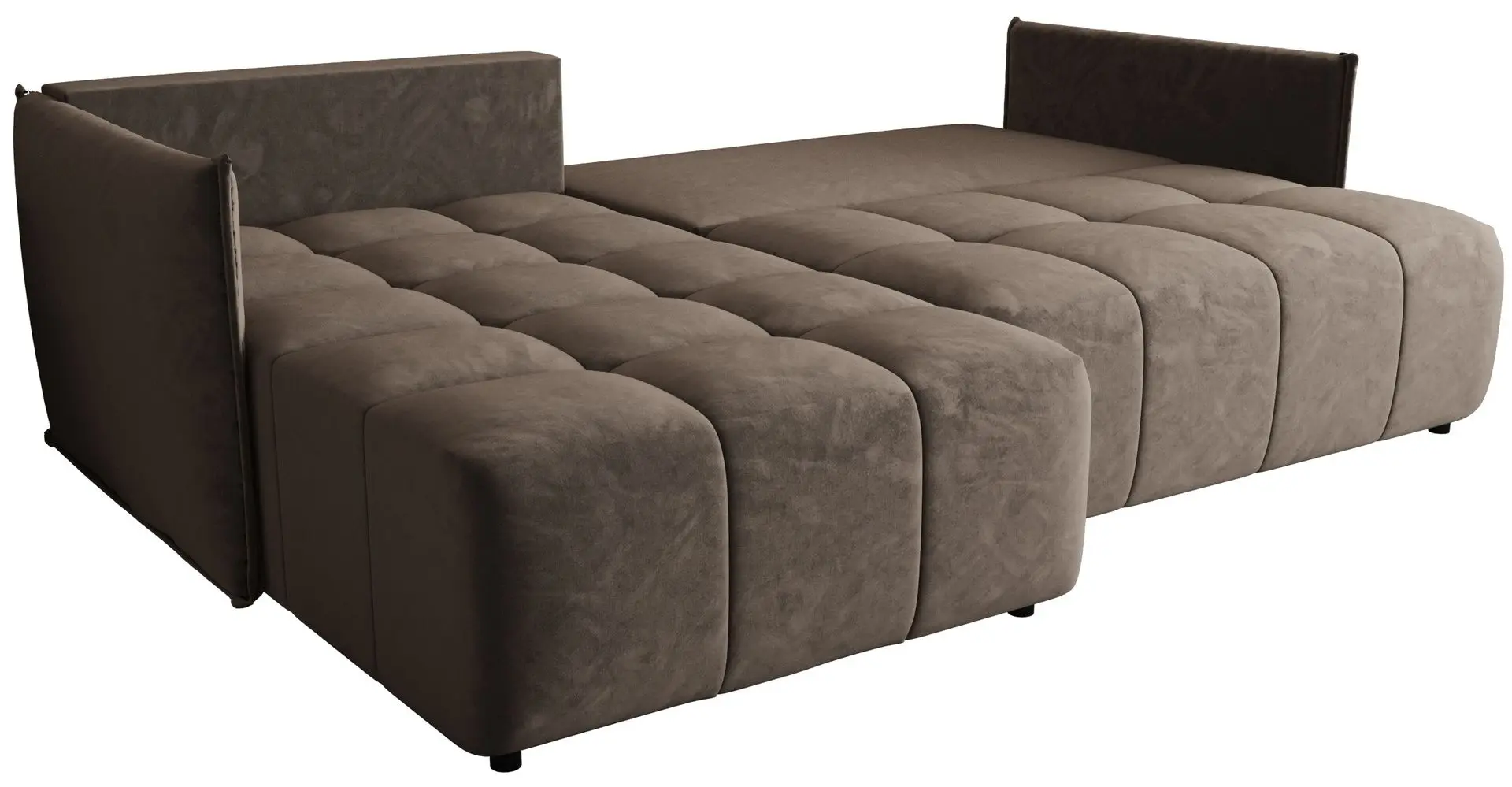 Canapea de colt Space Meble Onil Monolith 15 (Brown) - 4