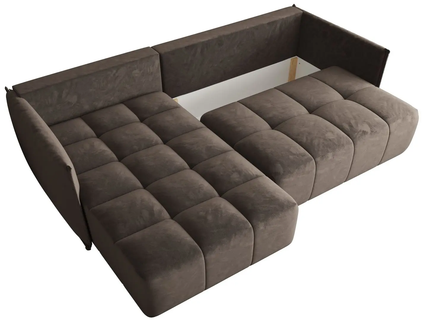Canapea de colt Space Meble Onil Monolith 15 (Brown) - 5