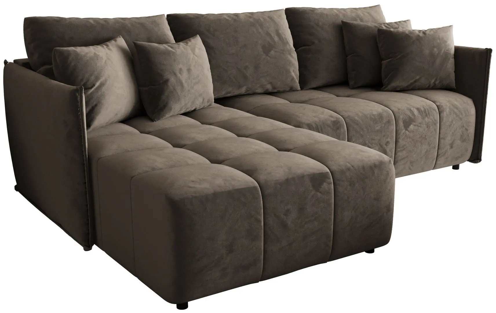 Canapea de colt Space Meble Onil Monolith 15 (Brown) - 7