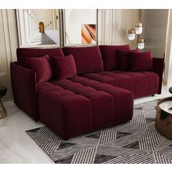 Canapea de colt Space Meble Onil Monolith 59 (Burgundy)