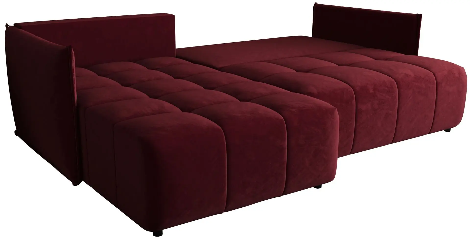 Canapea de colt Space Meble Onil Monolith 59 (Burgundy) - 4