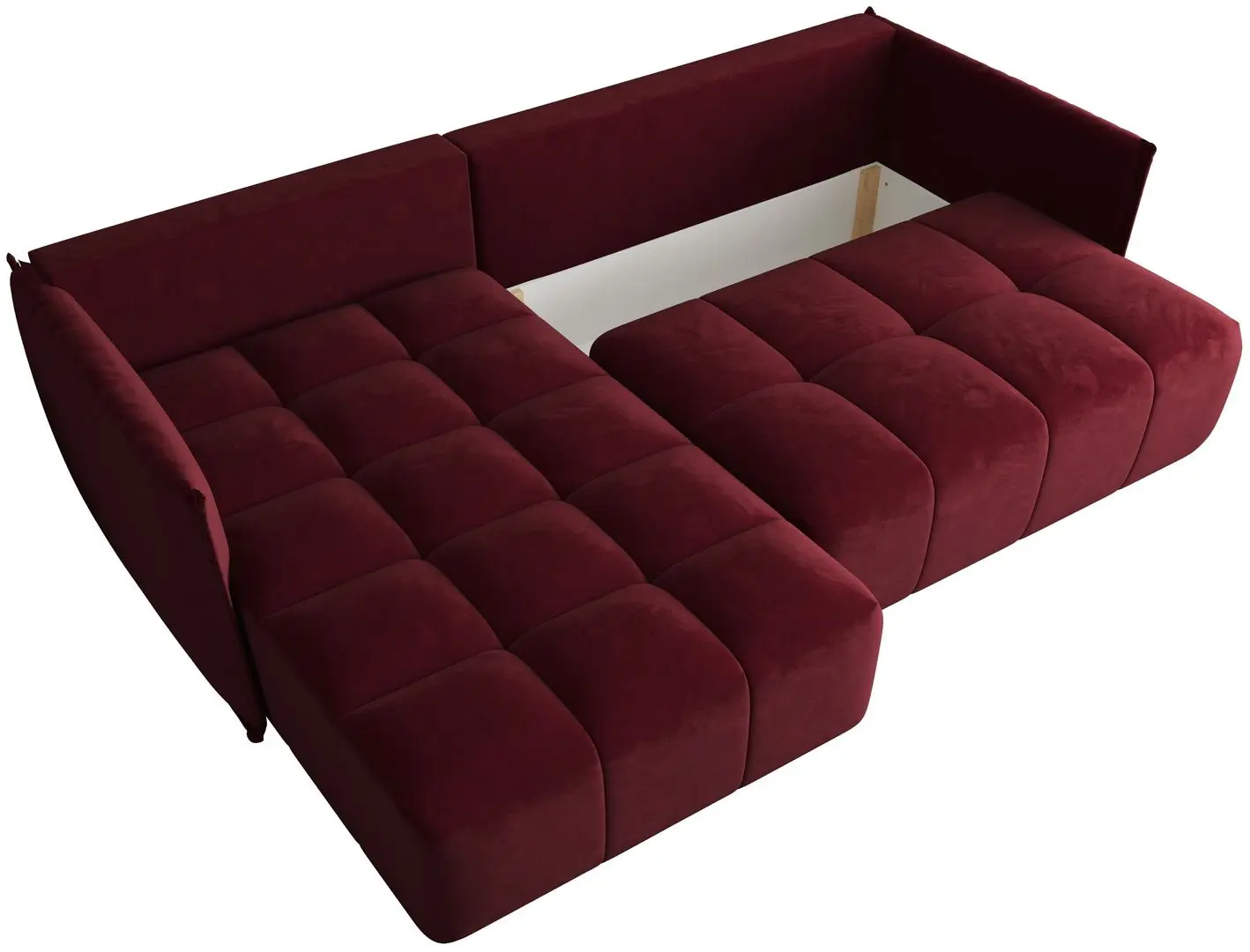 Canapea de colt Space Meble Onil Monolith 59 (Burgundy) - 5