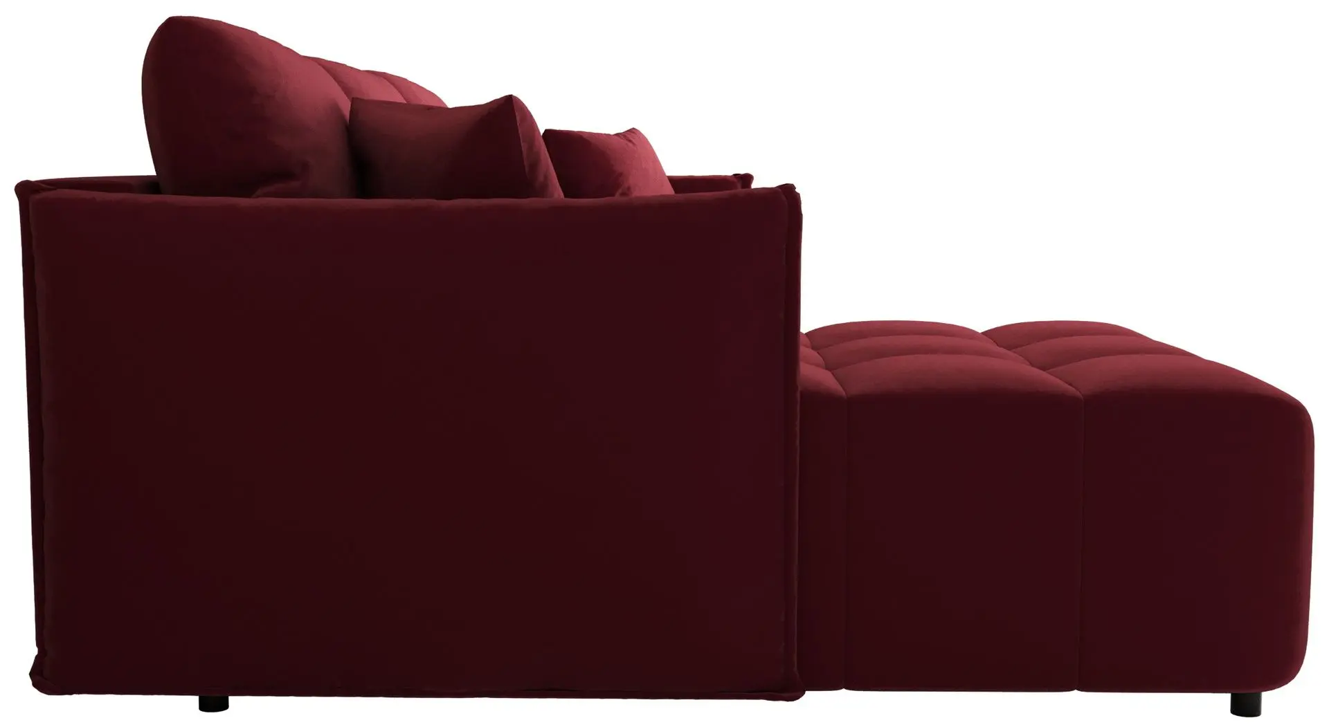 Canapea de colt Space Meble Onil Monolith 59 (Burgundy) - 6