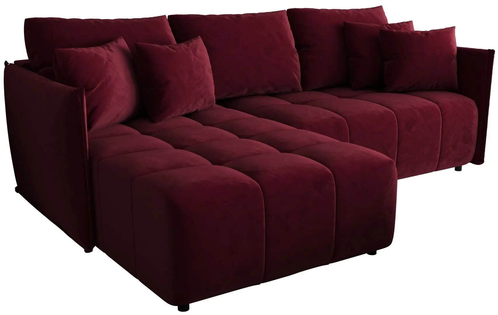 Canapea de colt Space Meble Onil Monolith 59 (Burgundy) - 7