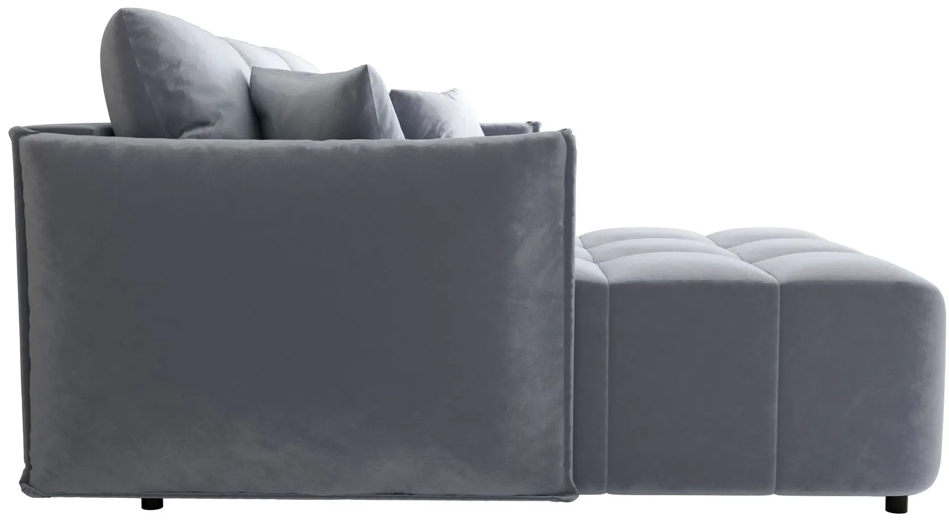 Canapea de colt Space Meble Onil Monolith 70 (Gray-Blue) - 7