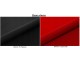 Диван угловой Space Meble Ontario Right Rainbow 15/Rainbow 22 (Black/Red)