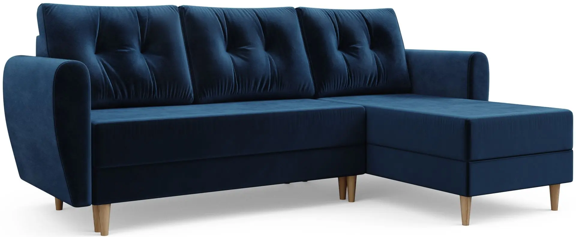 Canapea de colt Space Meble Palermo L Itaka 11 (Blue)