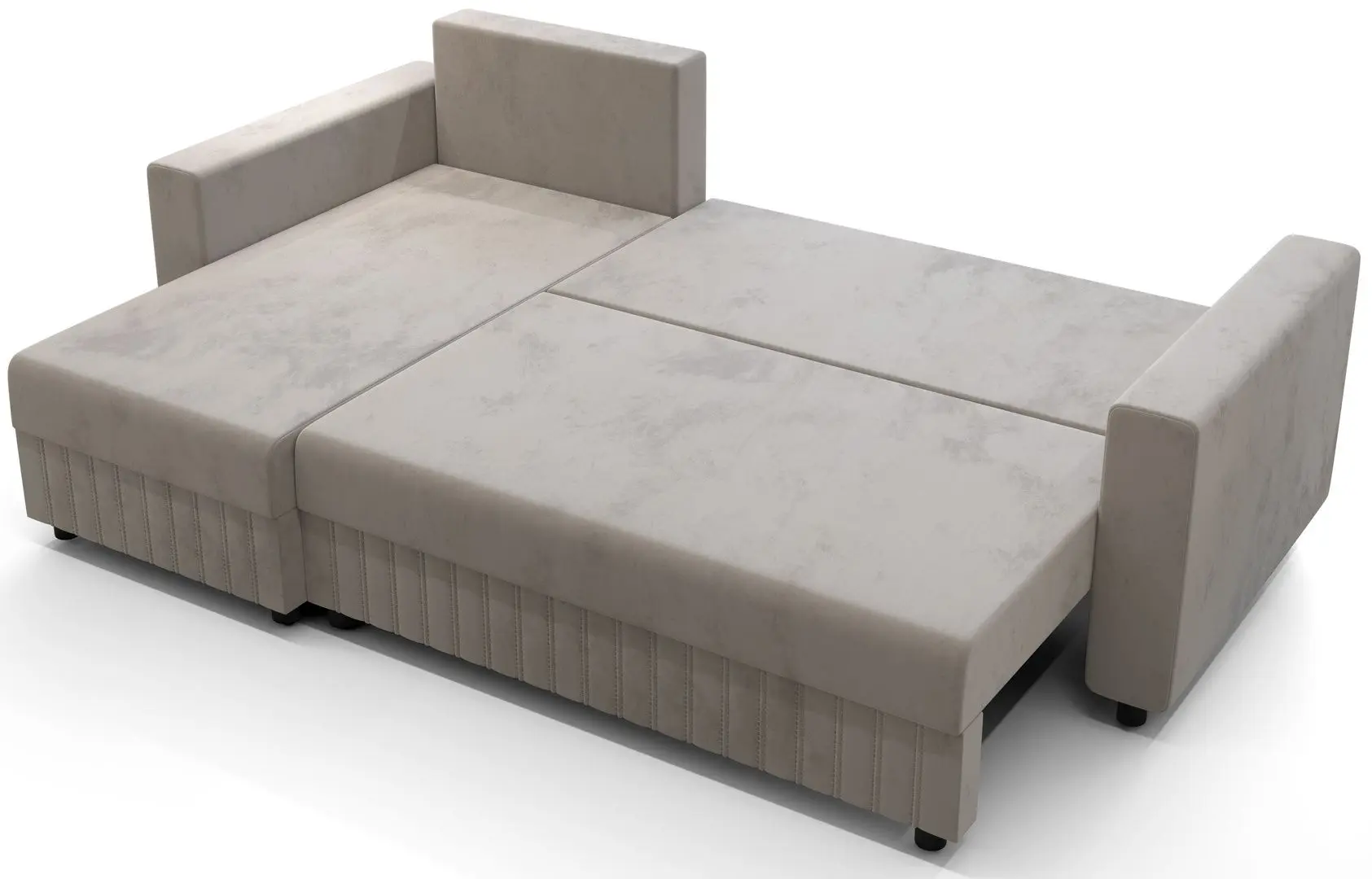 Canapea de colt Space Meble Park L Riviera 97 (Graphite)