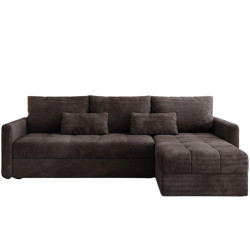 Canapea de colt Space Meble Roma L Poso 06 (Dark Brown) Thumb