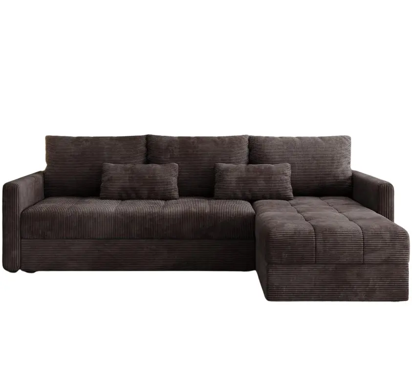 Canapea de colt Space Meble Roma L Poso 06 (Dark Brown) - 2