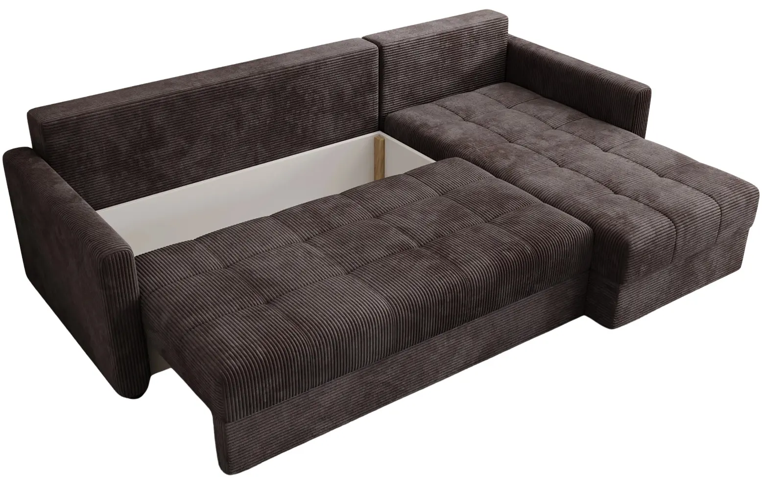 Canapea de colt Space Meble Roma L Poso 06 (Dark Brown) - 3