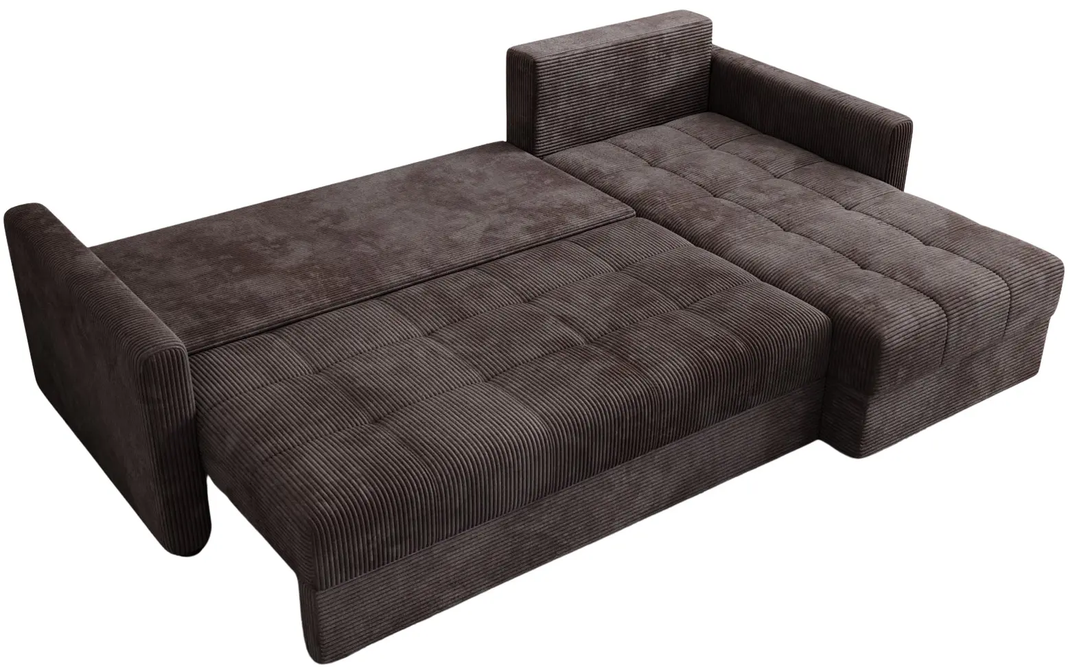 Canapea de colt Space Meble Roma L Poso 06 (Dark Brown) - 4