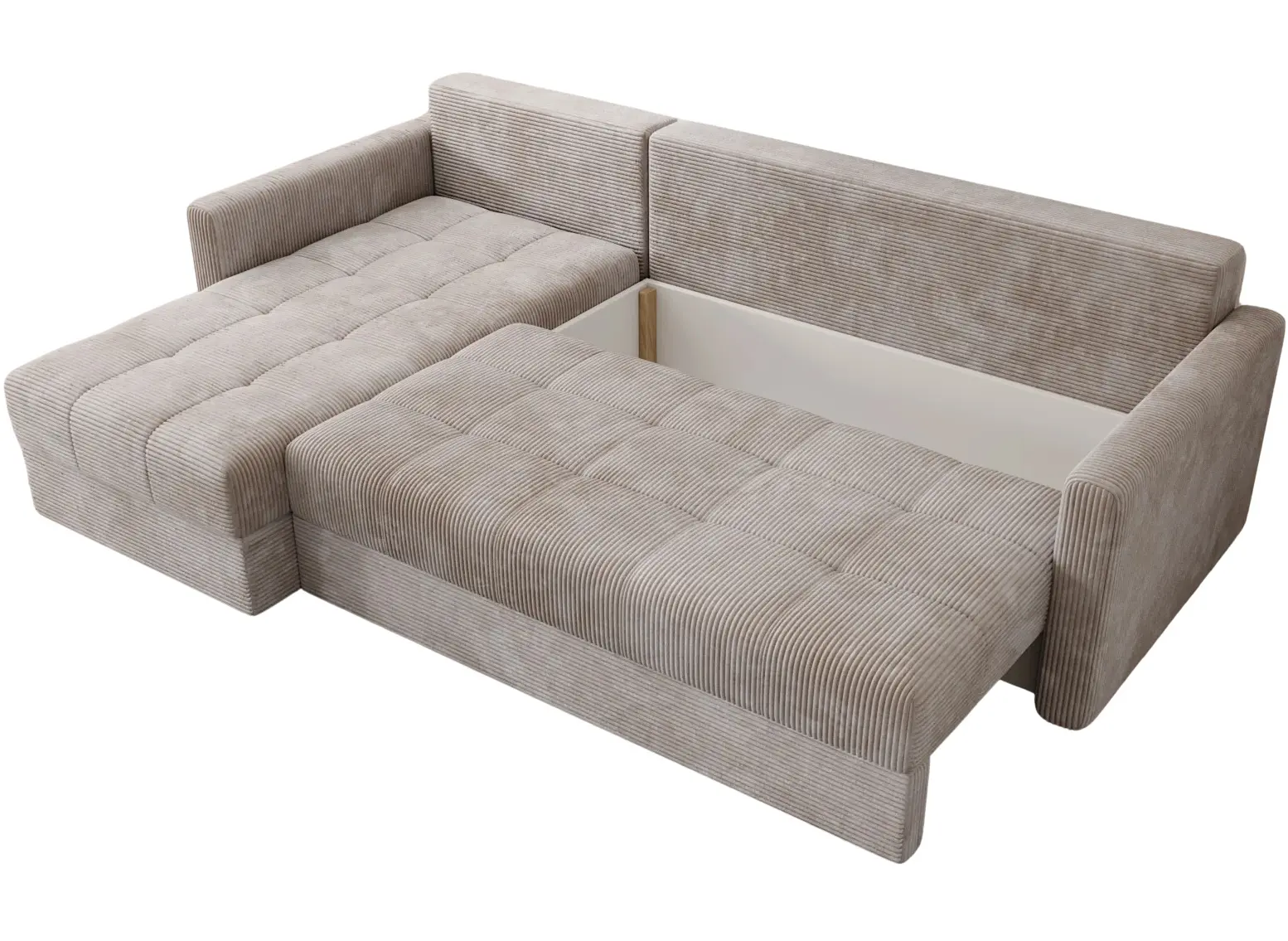 Canapea de colt Space Meble Roma L Poso 100 (Beige) - 3