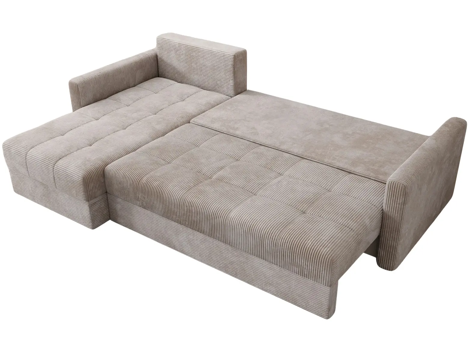 Canapea de colt Space Meble Roma L Poso 100 (Beige) - 4