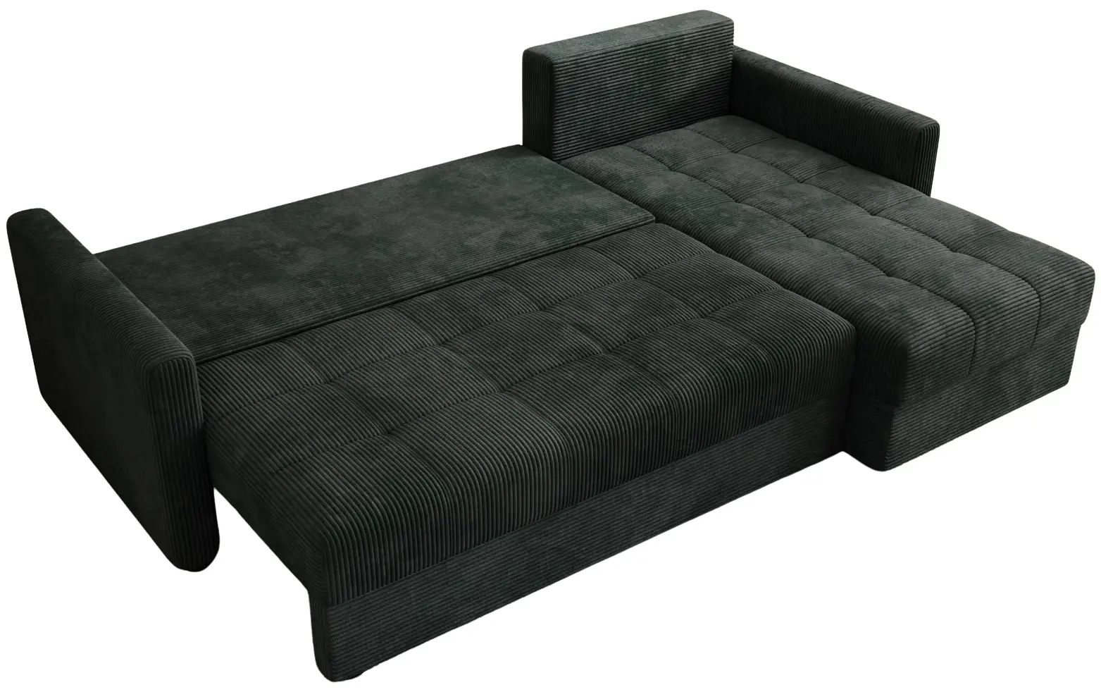 Canapea de colt Space Meble Roma L Poso 14 (Dark Green) - 3