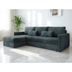 Canapea de colt Space Meble Roma L Poso 26 (Blue)