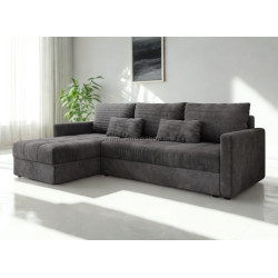 Canapea de colt Space Meble Roma L Poso 55 (Grey)