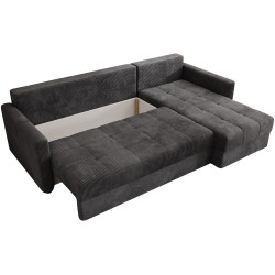 Диван угловой Space Meble Roma L Poso 60 (Dark Grey) Thumb