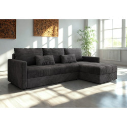 Диван угловой Space Meble Roma L Poso 60 (Dark Grey) Thumb