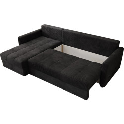 Canapea de colt Space Meble Roma L Zoom 23 (Black) Thumb