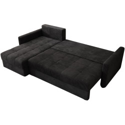Canapea de colt Space Meble Roma L Zoom 23 (Black) Thumb