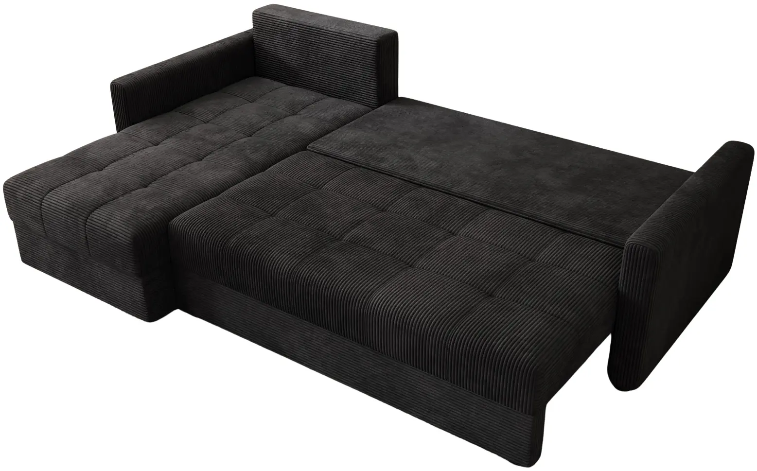 Canapea de colt Space Meble Roma L Zoom 23 (Black) - 4