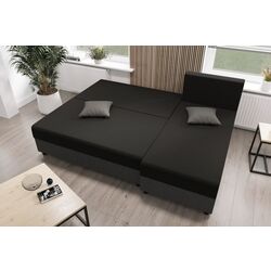 Диван угловой Space Meble Star L Sawana 05/Sawana 14 (Dark Gray/Black) Thumb